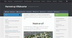 Desktop Screenshot of harrestrupvillakvarter.dk